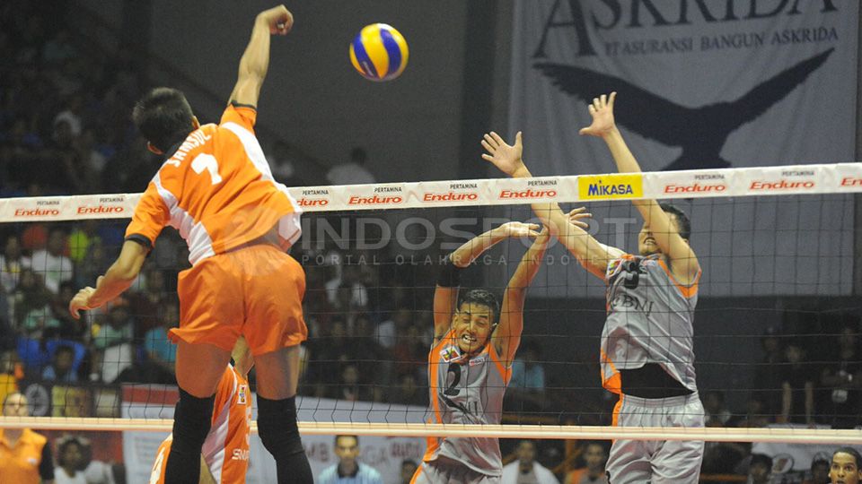 Surabaya Samator vs Jakarta BNI 46 Copyright: &copy; Ratno Prasetyo/ INDOSPORT